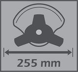 IKRA Herramienta multifunción a Gasolina IBKH 33, 4en1, Incl. prolongación, Lima de Cadena y Placa de protección