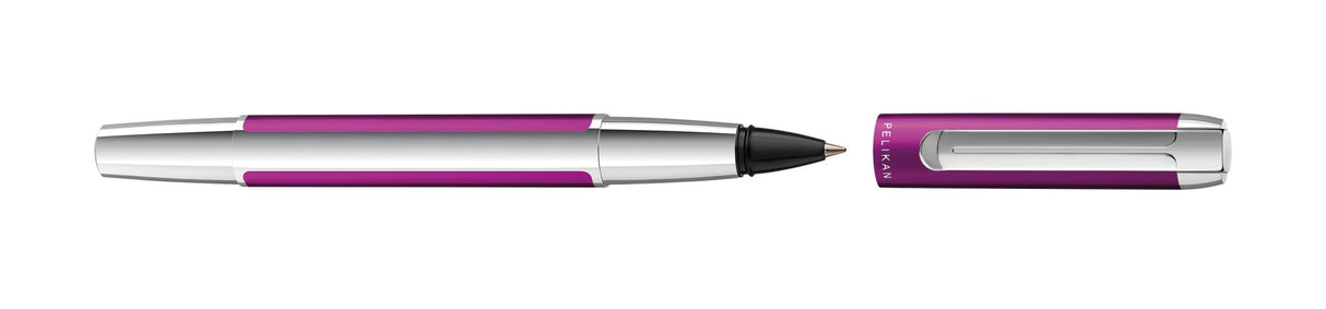 Pelikan Pura R40 823814 - Bolígrafo roller (estuche de regalo), color morado