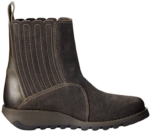 Fly London Suzy899fly, Botas Estilo Chelsea Mujer, Gris Oscuro Azulado, 38 EU