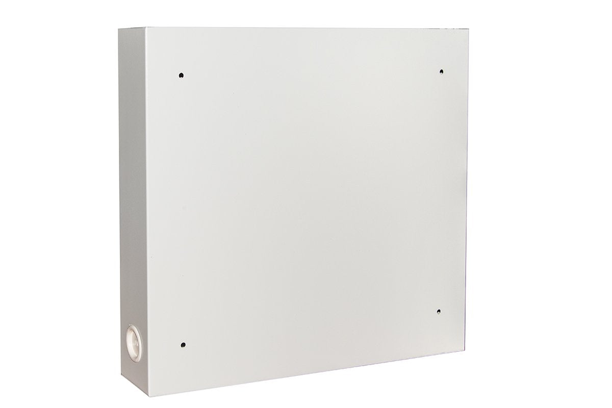 LINK Armario de Pared para portátil con Cierre de Llave, Color Gris