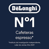 De'Longhi Perfetto Primadonna Soul ECAM612.55.SB Cafetera Superautomática Café y Cappuccino con Sistema de Leche LatteCrema, Tecnología Bean to Cup, 18 Bebidas, App Control