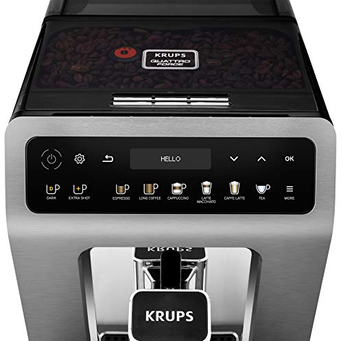 Krups Evidence Plus - Cafetera automática Cafetera automática Titanio-metalizado
