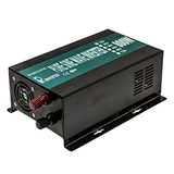 WZRELB Pantalla LED Duradera de Potencia Completa de 800 W, inversor Solar de Onda sinusoidal Pura de 12 V CC a 120 Vac (RBP80012B1)
