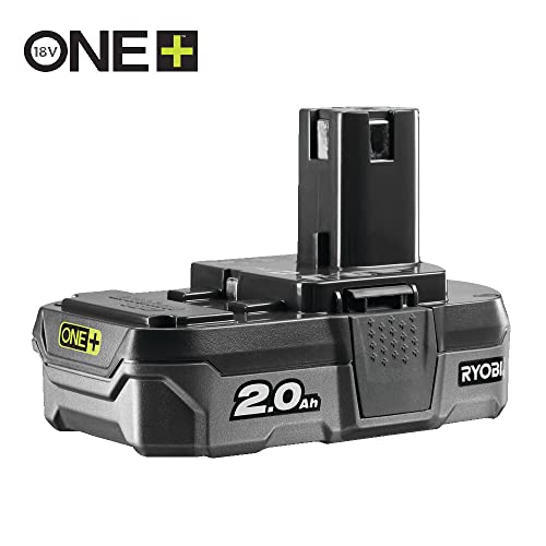 RYOBI - Taladro-atornillador sin cable 18V ONE+™ - 50 Nm - 500-1800 tr/min - porta brocas 13 mm - 2 baterías Lítio+ 2,0 Ah - cargador rápido 2,0 A - Entregado en bolsa de transporte - R18DD3-220S