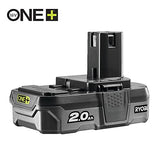 RYOBI - Taladro-atornillador sin cable 18V ONE+™ - 50 Nm - 500-1800 tr/min - porta brocas 13 mm - 2 baterías Lítio+ 2,0 Ah - cargador rápido 2,0 A - Entregado en bolsa de transporte - R18DD3-220S