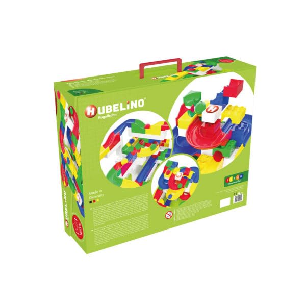 Hubelino-Baukasten Maxi (213-teilig) Circuito de Bolas, Color Compatible, (420572)