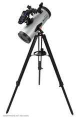 Celestron 22453 StarSense Explore LT127AZ Telescopio Reflector newtoniano con tecnología para Smartphone - con 2 oculares, 2 Lentes de Barlow, Acoplamiento para teléfono y trípode Ajustable, Plateado