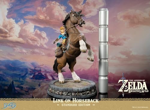 First4Figures - The Legend of Zelda: Breath of The Wild (Link On Horseback) Resin Statue