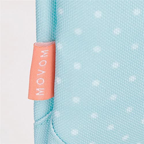Movom Never Stop Dreaming Mochila Escolar con Carro Azul 31x42x13 cms Poliéster 16,93L