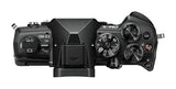 Cámara Micro Cuatro Tercios OM SYSTEM OM-5 Mark II, Sensor Live Mos de 20 MP, estabilización de Imagen de 5 Ejes, Sellado contra la Intemperie IP53, Disparo de Alta resolución a Pulso de 50 MP, Negro