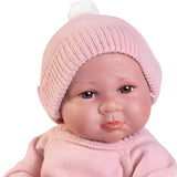 Muñecas Antonio Juan | Sweet Reborn Luca en Conjunto de Punto | Cuerpo de Tela Ponderado 42 cm | Articulaciones Móviles | Ref. 80324 - Colección 2024