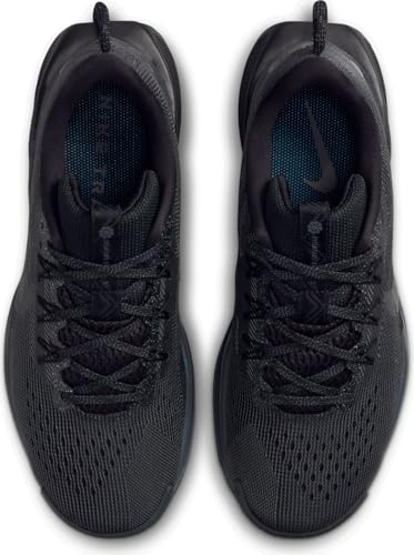Nike ReactX Pegasus Trail 5, Sneaker Mujer, Negro Antracita Gris Lobo, 44 EU