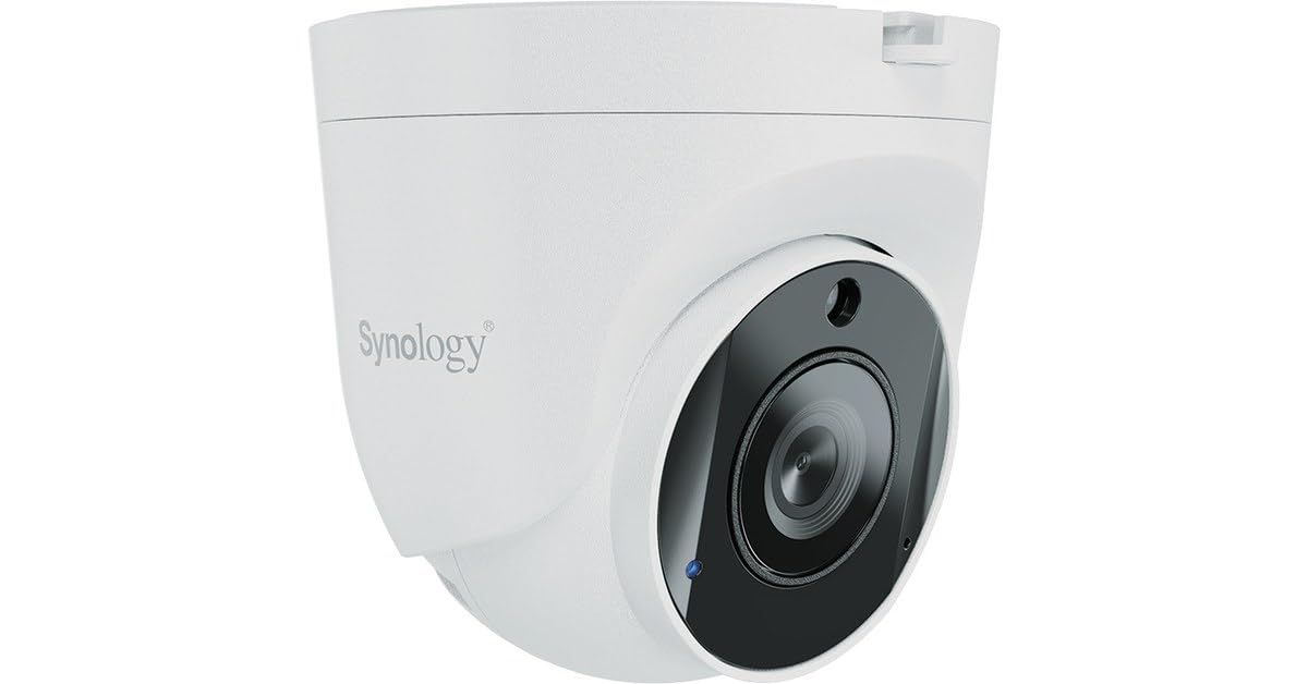 Synology Cámara de Seguridad TC500 alimentada por IA para vigilancia Inteligente integrada