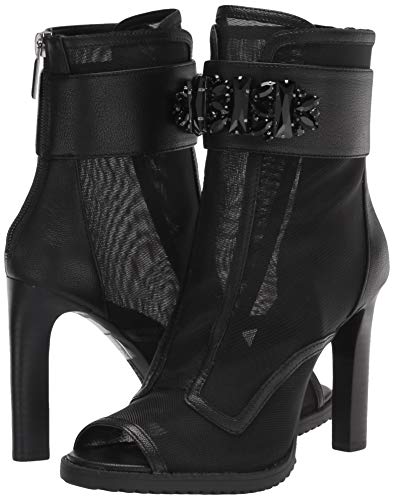 KARL LAGERFELD Blayze Fashion Bootie, Botas Cortas al Tobillo Mujer, Black, 38 EU