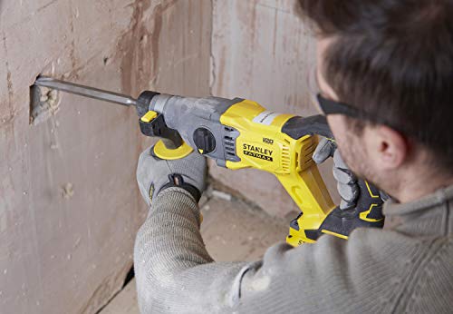 STANLEY SFMCH900B-XJ Martillo SDS-Plus V20 18V BRUSHLESS SIN Cargador/BATERÍA, Multicolor (Multicolor)