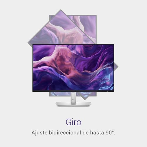 Dell P2425H 24" Full HD (1920x1080) Monitor, 100Hz, IPS, 5ms, 99% sRGB, USB-C, DisplayPort, HDMI, VGA, 4X USB, Negro