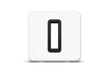 Sonos Sub (gen. 3) - el subwoofer que ofrece unos graves profundos, color blanco