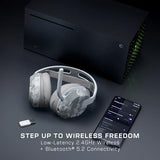 Turtle Beach Stealth 500 Camo Ártico Auriculares de Juego inalámbricos con 40 Horas Batería y Bluetooth para Xbox Series X o S, Xbox One y móvil