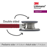 Littmann Classic III - Fonendoscopio, de acero inoxidable, 69 cm, color granate