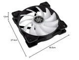SilverStone Technology IceGem 240P, Refrigerador líquido ARGB AIO de 240mm con 2 Ventiladores ARGB de 120mm, SST-IG240P-ARGB