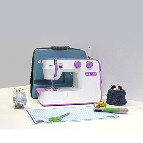 ALFA Máquina de Coser, Style 40, Morada, 31 Puntadas, 30 x 19 x 41 Cm, Accesorios Incluidos