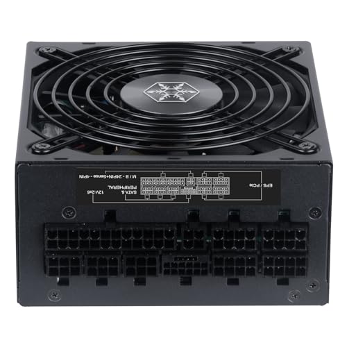 Silverstone Extreme 1200R Platinum Fuente de alimentación SFX-L Totalmente Modular PCIe 5 Cybenetics Platinum 1200W, SST-EX1200R-PL