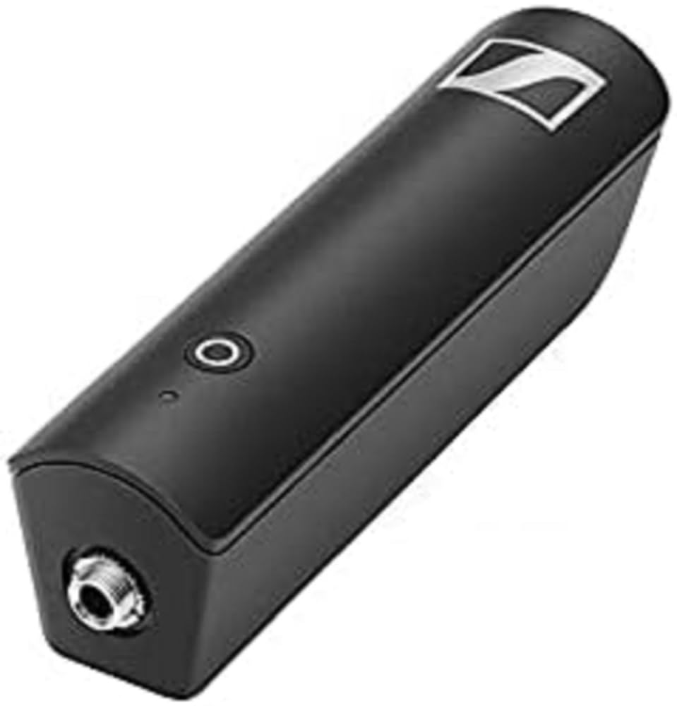 Sennheiser XSW-D Receptor RX Inalámbrico con Miniconector, Receptor Digital Inalámbrico Plug-and-play con Miniconector 1/8" (3,5 mm), 75 m de Alcance y 5 horas de Duración de la Batería - 2,4 GHz