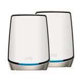 NETGEAR Orbi Mesh WiFi 6 (RBK862S) |WiFi Mesh Router con 1 satélites extensores | Cobertura Mesh Tribanda AX6000 para toda la casa de hasta 360 m2 y 100 Dispositivos