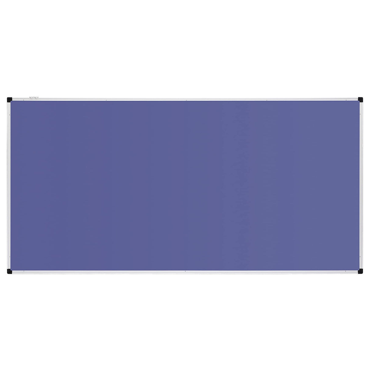 Amazon Basics Pizarra blanca magnética con bandeja para rotuladores y marco de aluminio, 240 cm x 120 cm