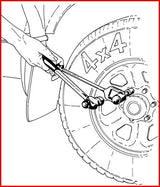 KS Tools 150.2096 - Destornillador de golpe manual con mango (tamaño: 475 mm, 1/2")