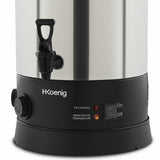 H.Koenig multifunción LEGI25, esterilizador de tarros y preparación de Recetas Calientes, 25 l, 30 – 110 °C, Temporizador hasta 120 min, Acero Inoxidable, 2500 W, 25 litros