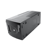 CoolBox GUARDIAN3 SAI 1200VA Sistema de Alimentación Ininterrumpida UPS 1200A/720W con Pantalla LCD, Alarmas Indicadoras, 4 Tomas Schuko 1 Puerto USB, 2 Puertos RJ-45 (In & out), Software de Control