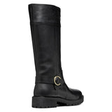 Geox D Hoara A, Botas de Moda Mujer, Negro, 39 EU