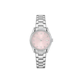 Lacoste Reloj con Movimiento de Cuarzo de Tres Manecillas para Mujer Colección Parisienne con Correa de Acero Inoxidable Plateada - 2001422