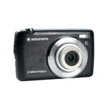AGFA Photo Realishot DC8200 - Cámara Digital Compacta, 18MP, Video Full HD, Pantalla LCD 2.7'', Zoom Óptico 8X, Batería de Litio y Tarjeta SD de 16GB - Negro