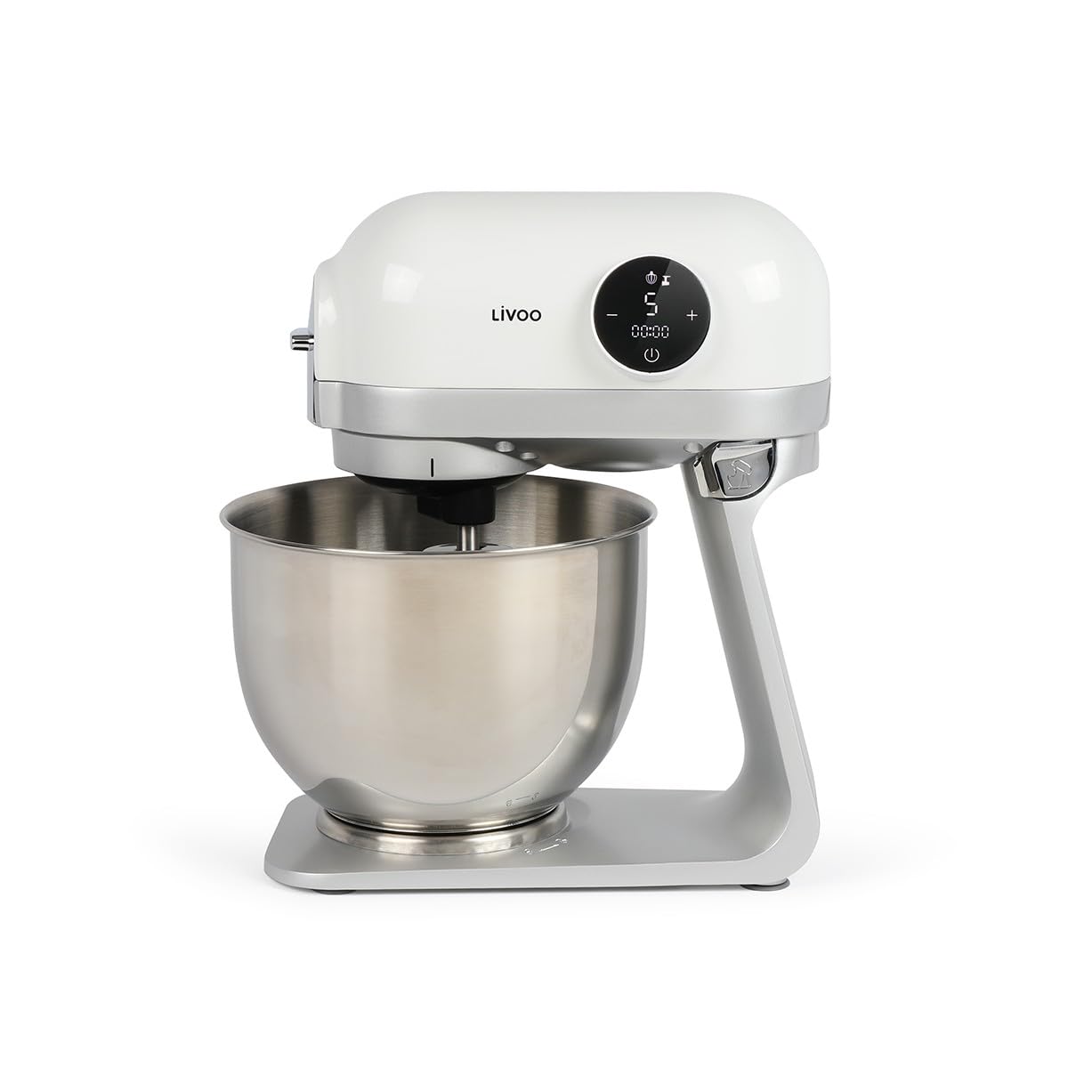 Livoo robot pastelero multifunción 5l 1200w blanco dop234