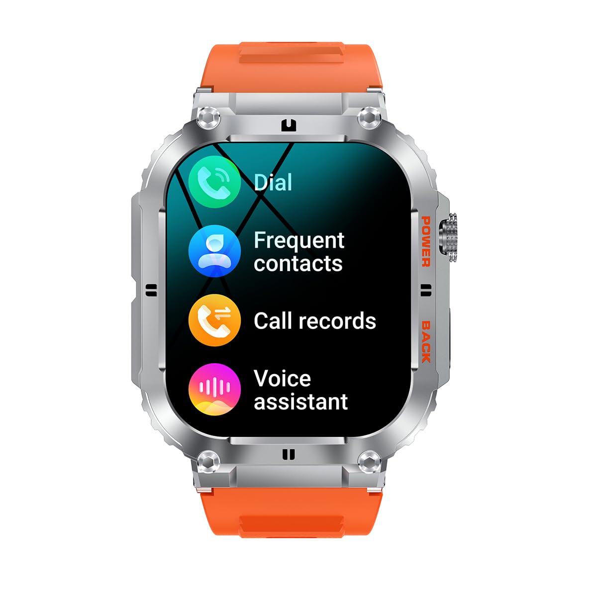 SMARTY 2.0 Hombre Digital Automático Reloj con Correa de Silicona SW066B