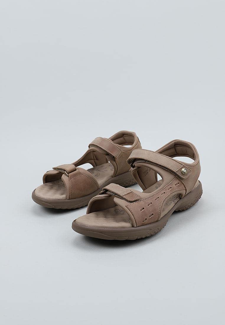Panama Jack Nilo Basics, Sandalia Plana Mujer, Taupe B4, 42 EU