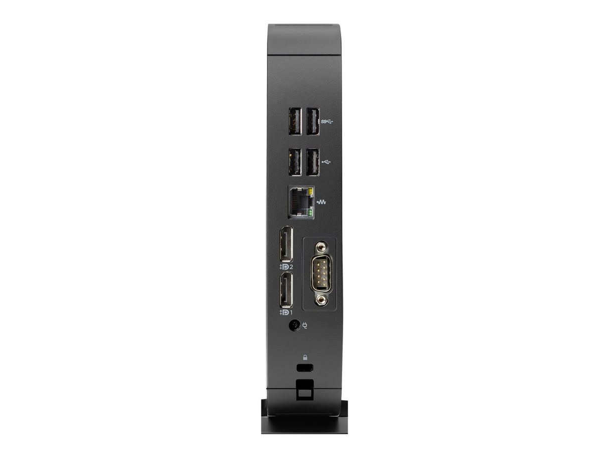 HP t540 - Thin Client - USFF - 1 Ryzen Embedded R1305G / 1.5 GHz - RAM 8 GB - Flash 32 GB - eMMC - Radeon Vega 3-1GbE, Wi-Fi 6 - WiFi: Bluetooth 5.0, 802.11a/b/g/n/AC/AX - Negro