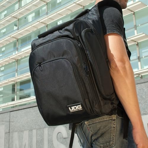 UDG U9101BL/OR Ultimate Digi - Mochila para dj, color negro y naranja