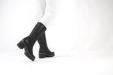 Panama Jack Patricia, Botas Altas hasta la Rodilla Mujer, Negro, 37 EU