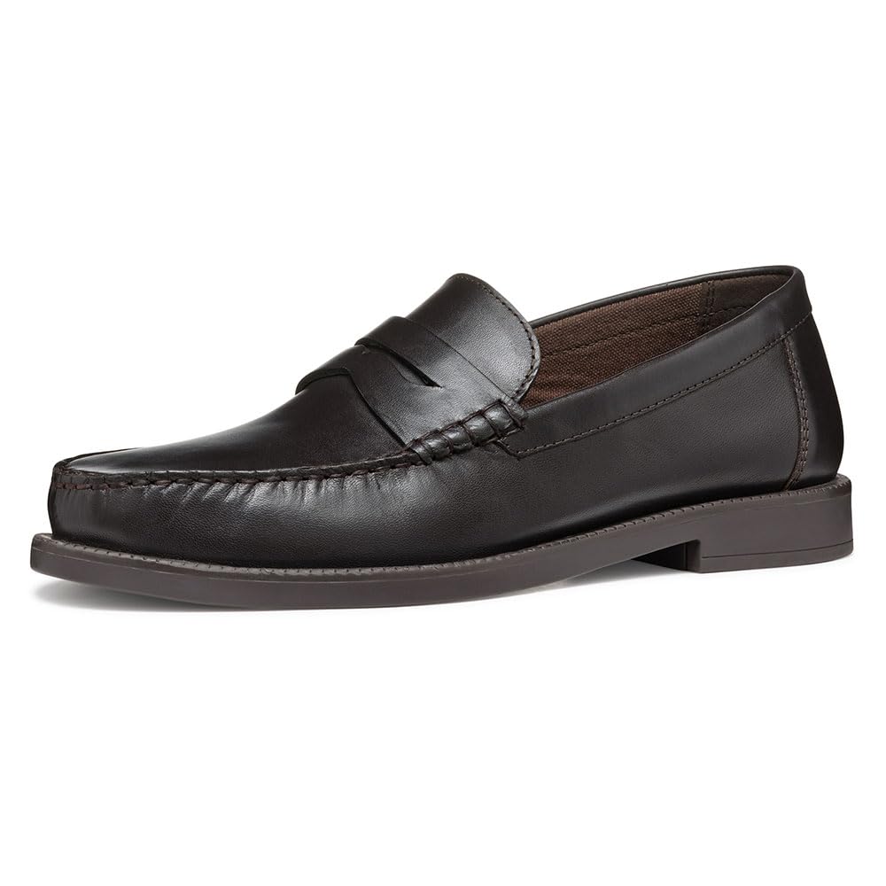 Geox U RECANATI D, Mocasín Hombre, Coffee, 42 EU