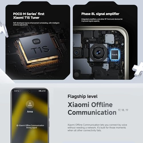 XIAOMI POCO M8 Pro 5G - Smartphone de 12+512GB, Pantalla de 6,83" 1.5K AMOLED, Snapdragon 7s Gen 4, cámara de 50MP, Hypercharge 100W, Cargador no Incluido, Plata (Versión ES)