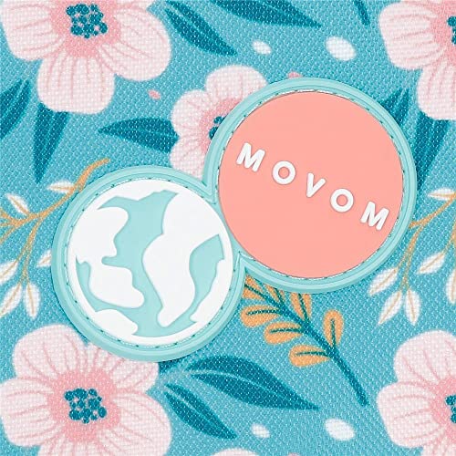 Movom Never Stop Dreaming Mochila Escolar con Carro Azul 31x42x13 cms Poliéster 16,93L