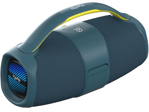 X JUMP XJ 120 Altavoz Inalámbrico Portátil Amplificado 40W, Alto Rendimiento, Función TWS, USB, AUX-IN, Micrófono Incorporado, Altavoz Inalámbrico Resistente al Agua IPX5, Azul