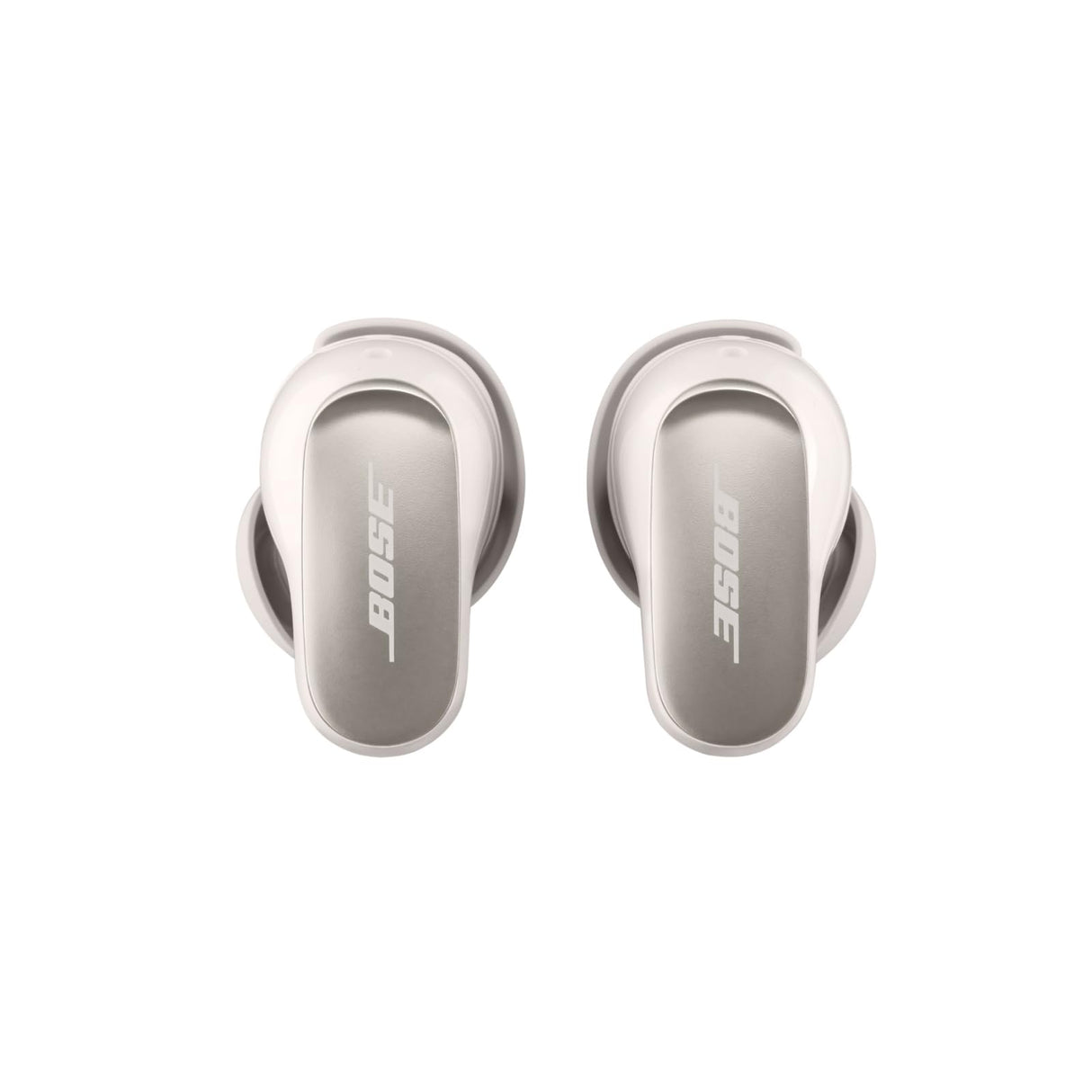 Bose QuietComfort Ultra Earbuds, Auriculares inalámbricos con cancelación de ruido, Bluetooth, Sonido espacial, Batería de larga duración, Auriculares de alta gama para hacer deporte, Blanco Ahumado