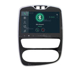 Autorradio de Ajuste Personalizado para Renault Clio Android GPS Bluetooth WiFi Dab USB Pantalla táctil Full HD 10" procesador de 8 núcleos y comandos de Voz