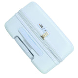 Enso Bonjour Maleta mediana Azul 48x70x28 cms Rígida ABS Cierre TSA integrado 79L 4,32 kgs 4 Ruedas dobles