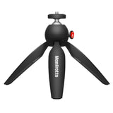 Sennheiser MKE 400 + Kit Móvil, Micrófono Direccional para Cámara con Pinza para Smartphone y Minitrípode Manfrotto PIXI, 509257