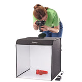 Hama Caja de Fotos, 50 x 50 cm (Estudio fotográfico, Mini Estudio fotográfico, Caja de luz, Caja de luz, Caja Ligera, Caja Blanca, Pantalla Verde, Tienda de luz, Cubo de Fotos, para fotografía de